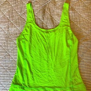 Lululemon Tank - Lime Green 💚 - Size 4